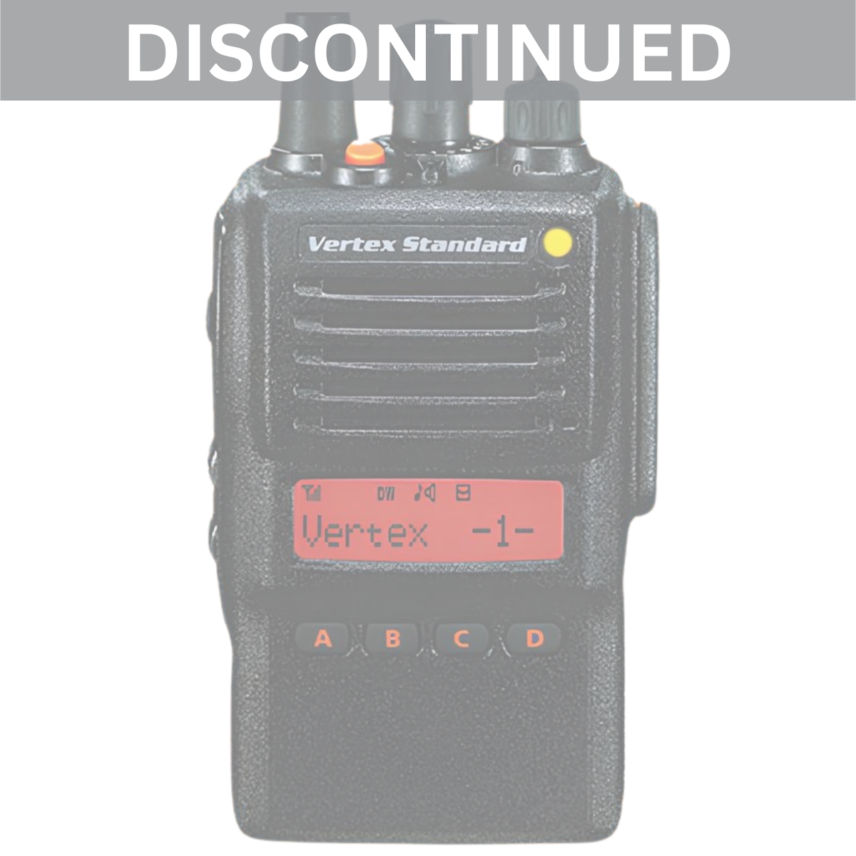 VX-824 discontinued radio