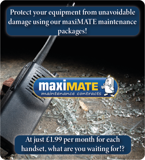 maxiMATE maintenance is essential for all Radio users!