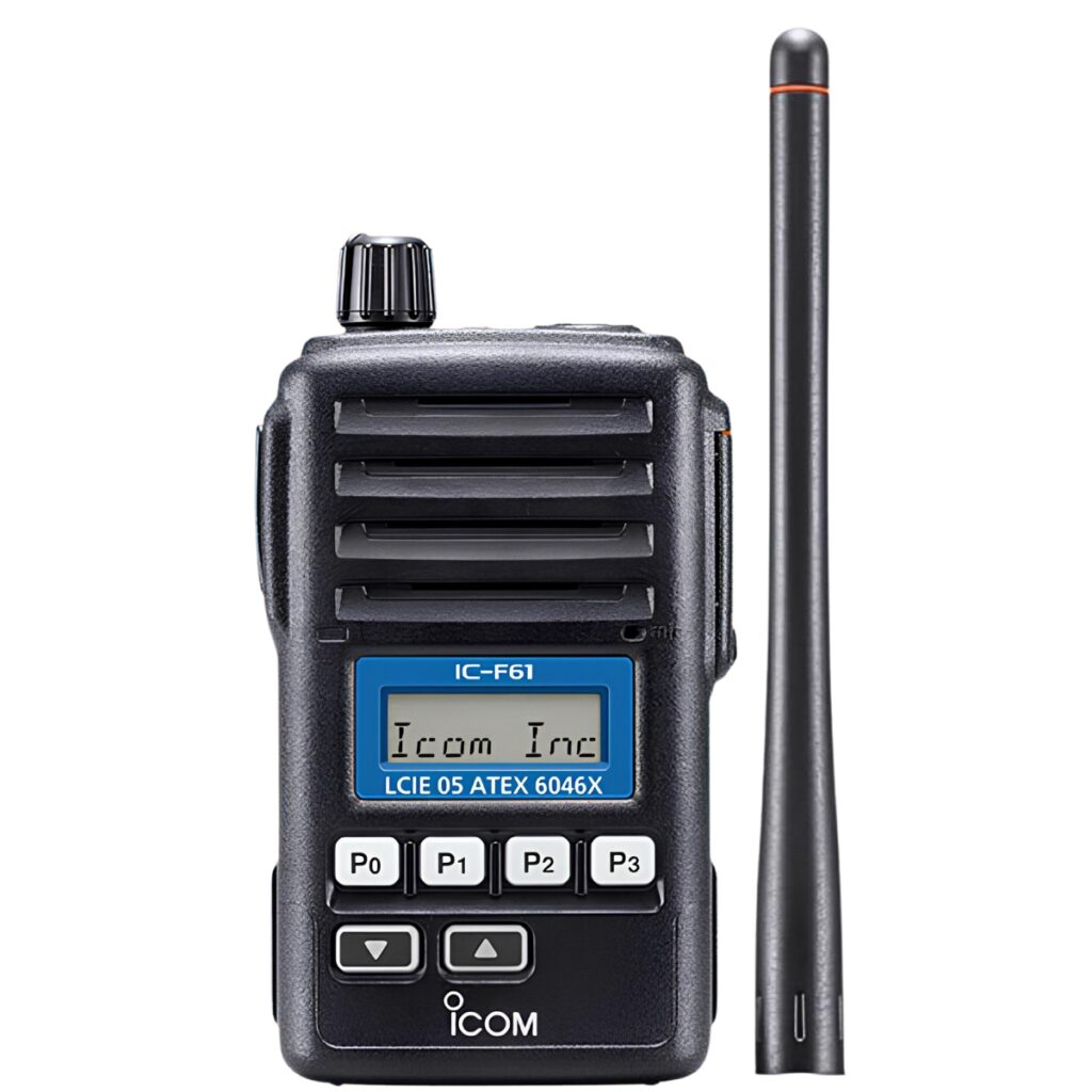 The HMS Medway chose the Icom IC-F61 ATEX radio