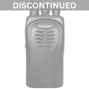 Max-850 discontinued radio