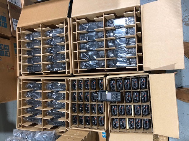 Motorola products shipped out