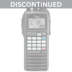 Icom IC-A6E discontinued Airband radio