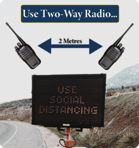 Two-Way Radio for Social DIstancing