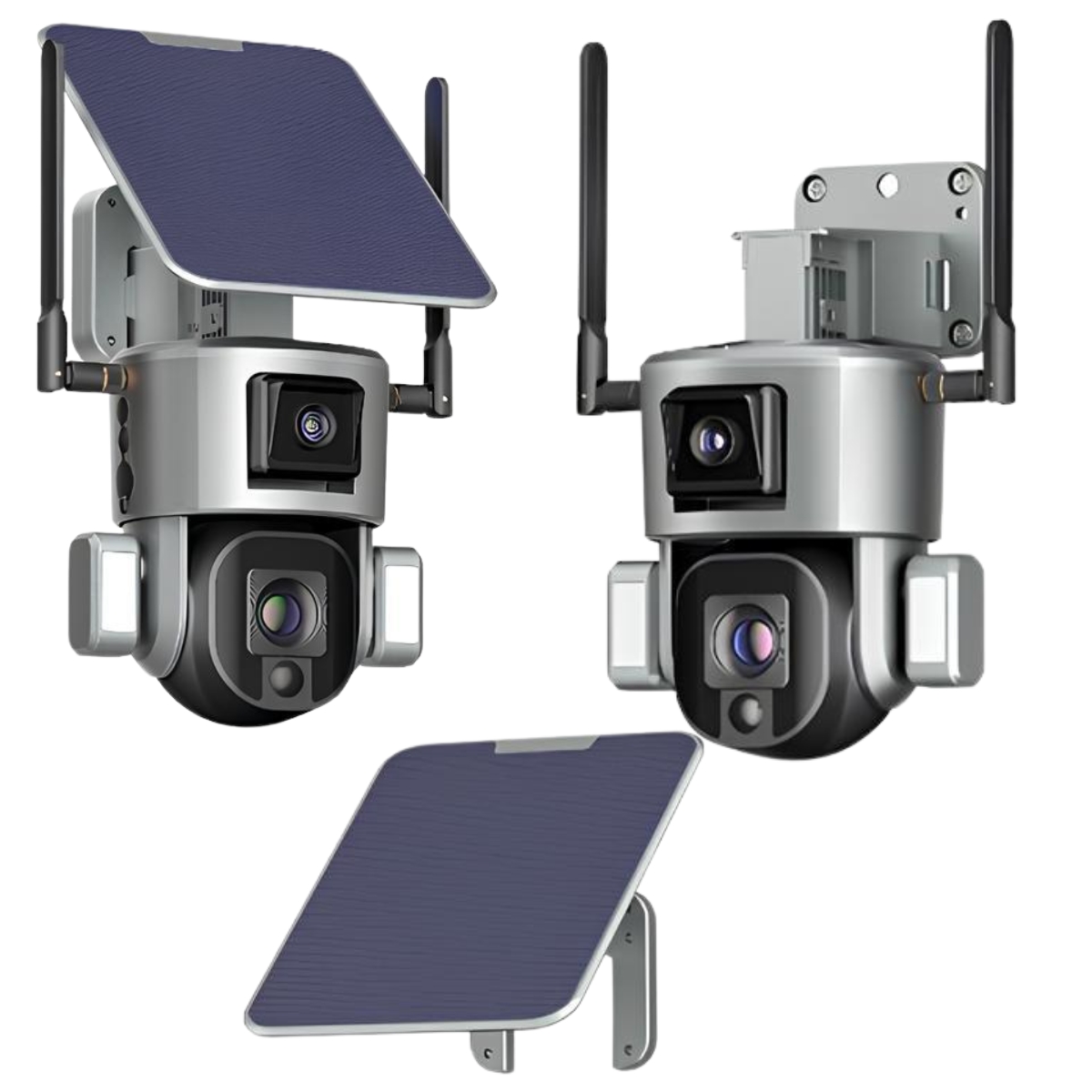 Pronto Solar Powered Dual Camera - WiFi 10x Zoom Version - Image 3