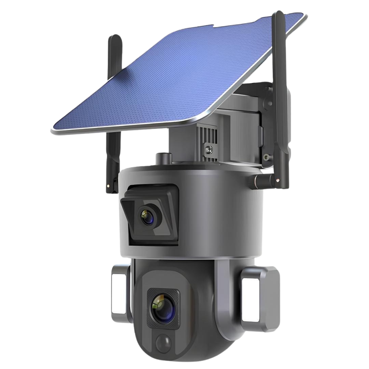 Pronto Solar Powered Dual Camera - WiFi 10x Zoom Version - Image 2