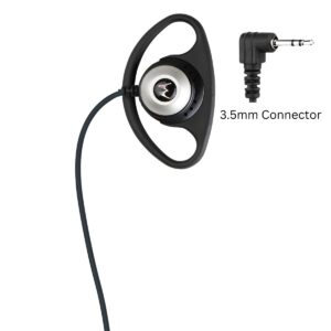 Motorola PMLN4620B D-Shaped earpiece