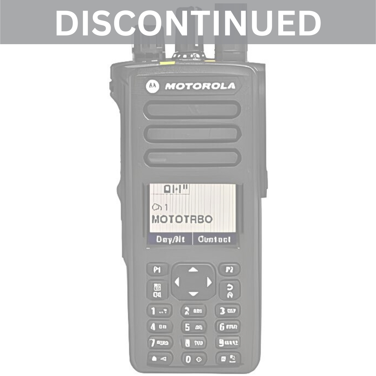 Motorola DP4800e discontinued radio