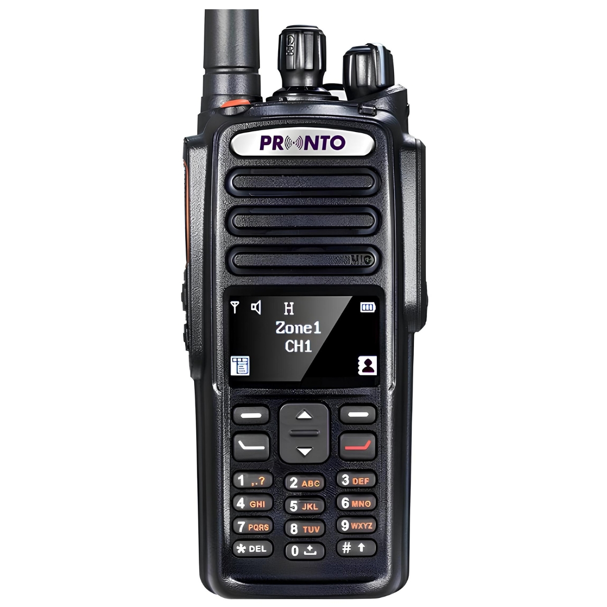 Pronto P-9210D key-padded radio